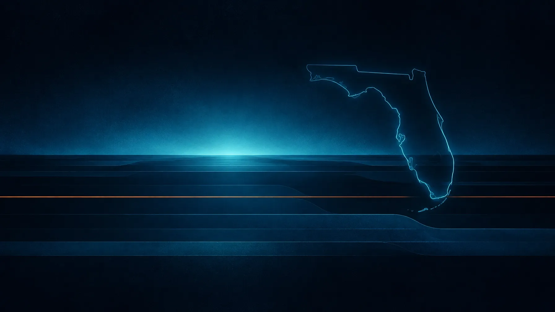 Cover visual for The Florida Record annual report.
